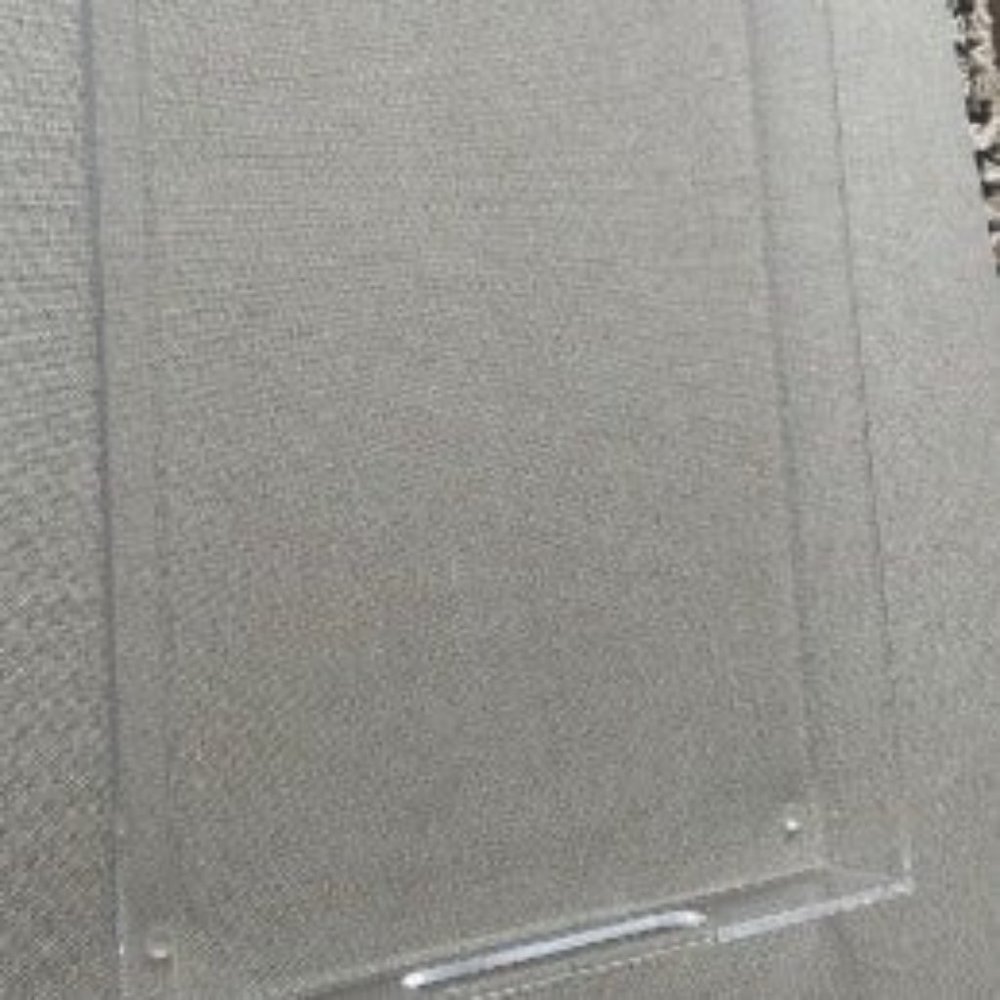 Acrylic Serving Tray 14x18 Inches -Spill Proof- Clear Decorative Tray w/ Handle
